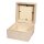 Holz- Box mit Fotodeckel FSC Mix Credit, 12x12x7,6cm