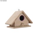 Holz Vogelhaus FSC Mix Credit, 13,5x7,5x10cm