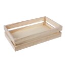 Holzkiste Latten-Optik, FSC Mix Credit, 35,5x20,3x8,4cm,...