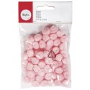 Pompons, 15 mm, . 60 Stück, rosé