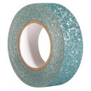 Glitter Tape, 15mm, Rolle 5m, lagune