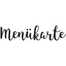 Stempel Menükarte, 3x11cm