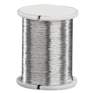 Elastic-Faden, 0,2 mm, Spule 50 m, silber