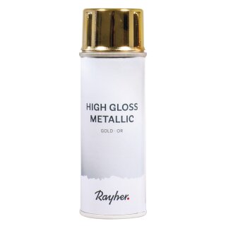 High gloss Metallic Spray, Dose 200ml, gold