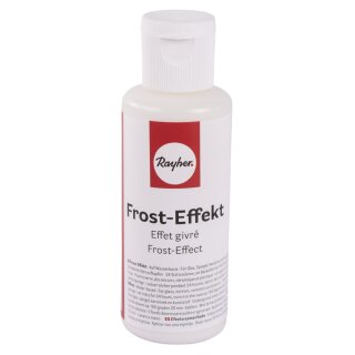 Frost-Effekt-Farbe, Flasche 50 ml, weiß