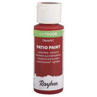 Patio-Paint, Flasche 59 ml, klassikrot