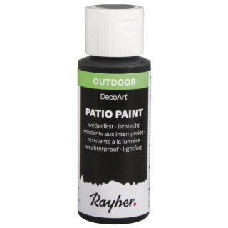 Patio-Paint, Flasche 59 ml, schwarz