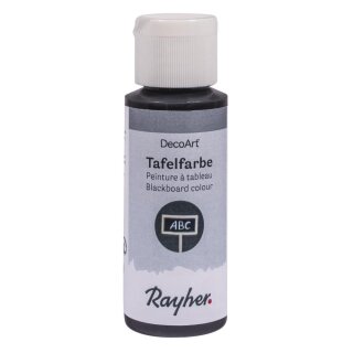 Tafelfarbe schwarz, Flasche 59 ml