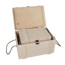 Holz Truhen Set, FSC Mix Credit, 1 St. 30x20,5x17,3cm+24x16x15,5cm