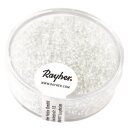 Rocailles, 2 mm ø, transparent, Dose 17g, kristall