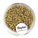 Rocailles, 2,6 mm ø, perlmutt, Dose 17g, gold,...