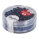 Papillon-Rocailles, 3,2x6,5mm, Dose 18g, saphir