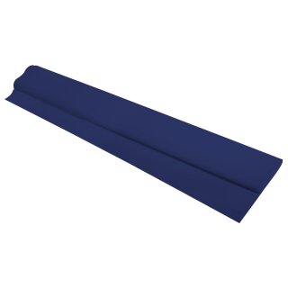 Bastel-Krepp, 50cm, 30g/m², eingeschweißt , Rolle 2,5m, royalblau