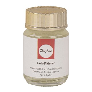 Farb-Fixierer für Batik-Handfärbefarbe, in Glasdöschen,  25ml