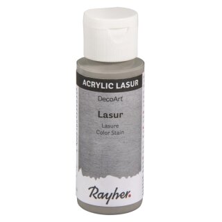 Lasur Flasche 59ml, steingrau