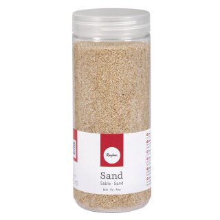 Sand, fein, 0,1-0,5mm, Dose 475ml, beige