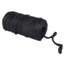 Jutegarn, 6fach, 6mm ø, Spule 35m, schwarz