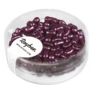 Doppelloch-Rocailles verwachst, 3x5mm, Dose 12g, violett