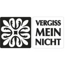 Labels Ornament, Vergissmeinnicht, 25x25mm, SB-Btl...