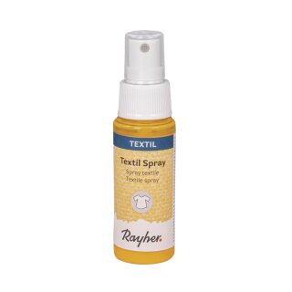 Textil Spray Flasche 50ml goldgelb