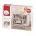 Holz 3D Geschenkbox Baby 11,5x8,5x5cm, 15 tlg. Bausatz, Box 1Set, natur