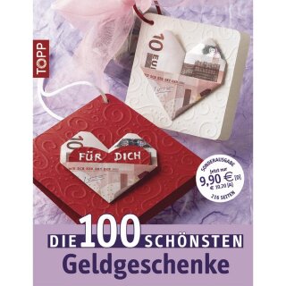 Buch: Die 100 schönsten Geldgeschenke, Nur in deutscher Sprache, Nur in deutscher Sprache