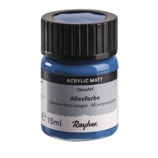 Allesfarbe, Glas 15 ml, ultrablau