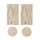 Holz Steckteil Wichtel, FSC Mix Credit, 8,4cm, 6cm ø,  2 Set, natur