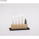 Bastelpackung Adventskranz to go 18,2x6,3x15,5cm 1 Set