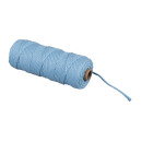 Makramee Garn, 3mm ø, ca. 210g, Rolle 70m, himmelblau