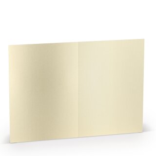 Paperado Karten B6 hd-pl, FSC Mix Credit, 240x169mm, 250g/m2, Beutel 5Stück, Rössler Nr. 1103072303 kaschmir metallic