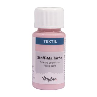 Textil Stoffmalfarbe, Flasche 50ml, rosé