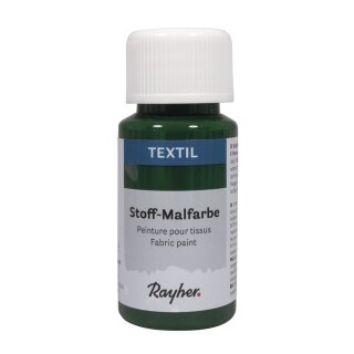 Textil Stoffmalfarbe, Flasche 50ml, blattgrün