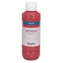 Textil Stoffmalfarbe, Flasche 250ml, klassikrot