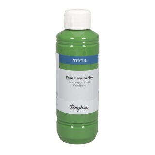 Textil Stoffmalfarbe, Flasche 250ml, blattgrün