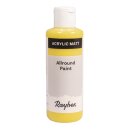 Allround Paint Acrylfarbe, Flasche 80ml, zitrone