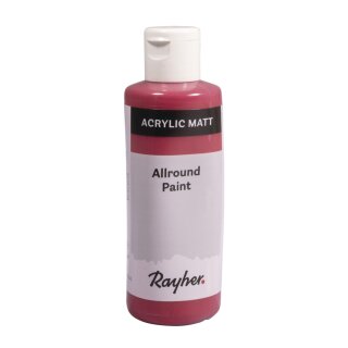 Allround Paint Acrylfarbe, Flasche 80ml, kirschrot