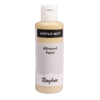 Allround Paint Acrylfarbe, Flasche 80ml, karamell