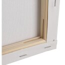 Keilrahmen, FSC Mix Credit, 40x40x1,6cm, 100% Baumwolle, 300g/m²