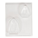 PET Gießform Eier, Motive:6,3x8cm, 8,3x10,5cm/Tiefe bis 3cm